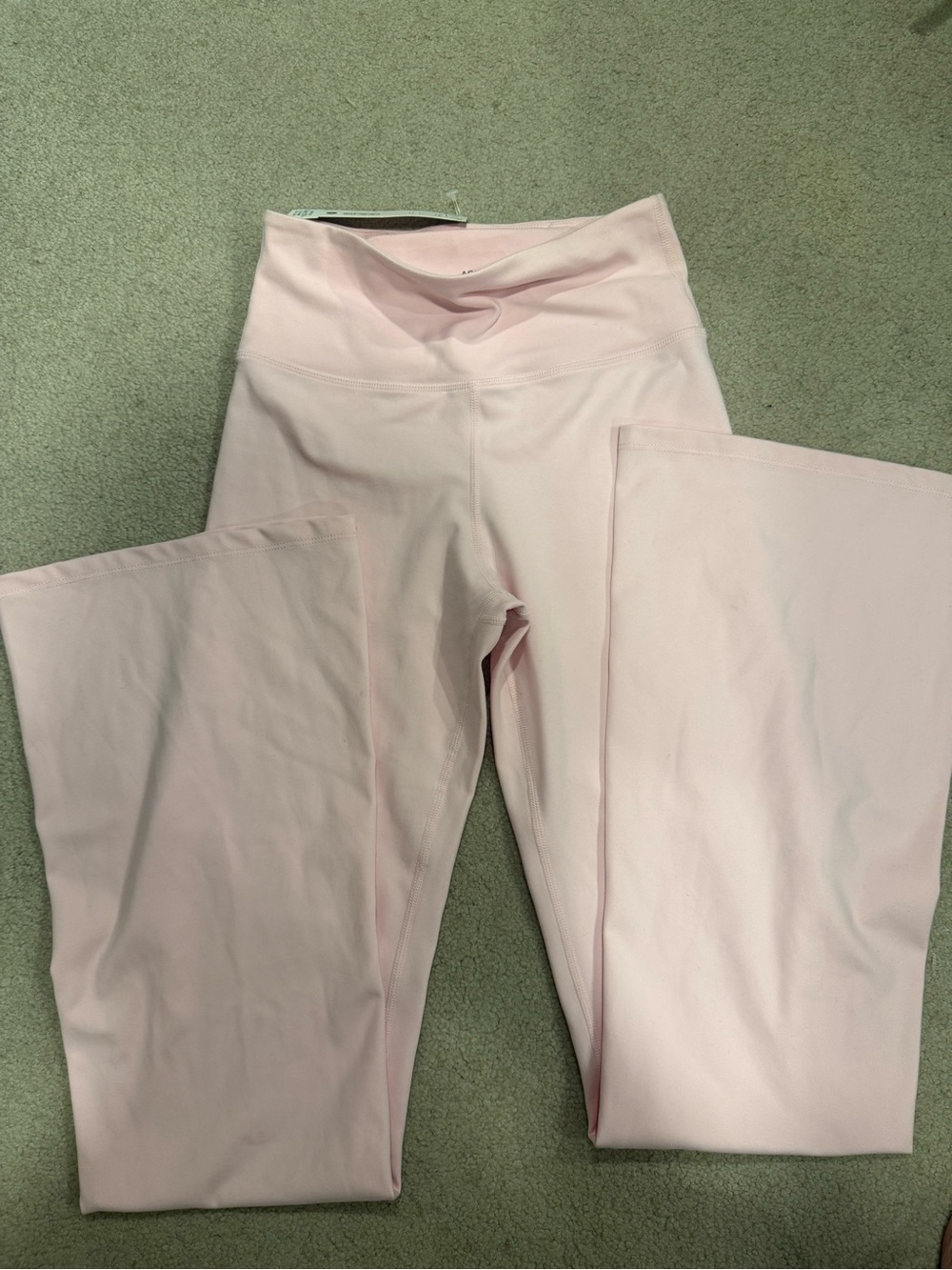 Aqua Bloomingdale’s High-Rise Light Pink Women’s Stretch Yoga Pants